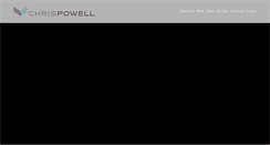 Desktop Screenshot of chrispowell.com