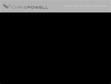 Tablet Screenshot of chrispowell.com